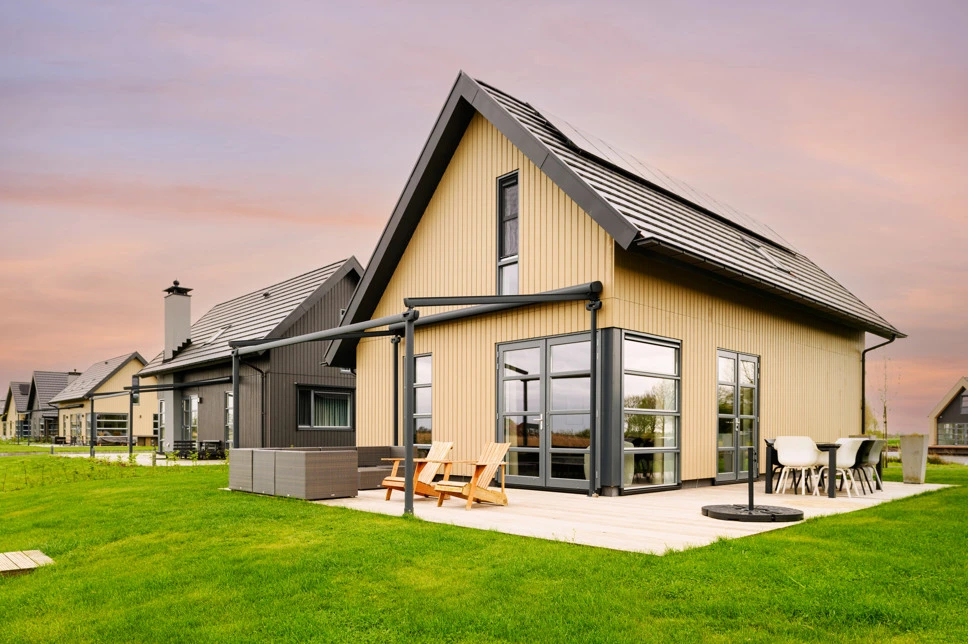 waterpark langelille in langelille achterkant villa