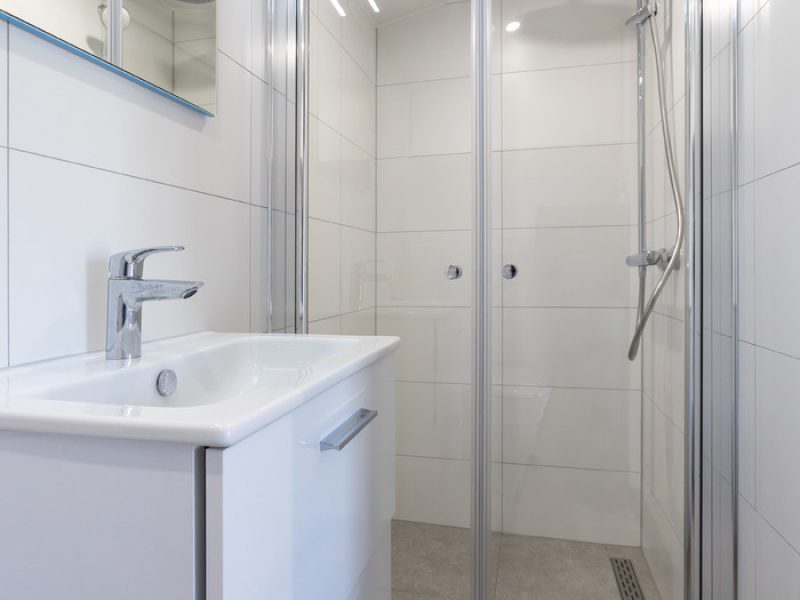 docklodge 42 4 personen in delfstrahuizen op friese meren badkamer