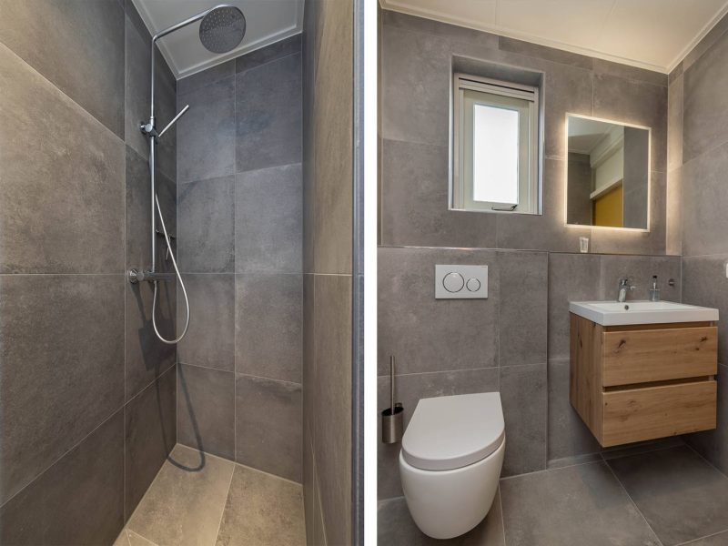 familiehuis aan het water in heeg op vakantiepark aan het water badkamer