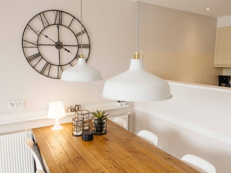 havenwoning geschakeld 6 personen in heeg op pharshoeke keukentafel