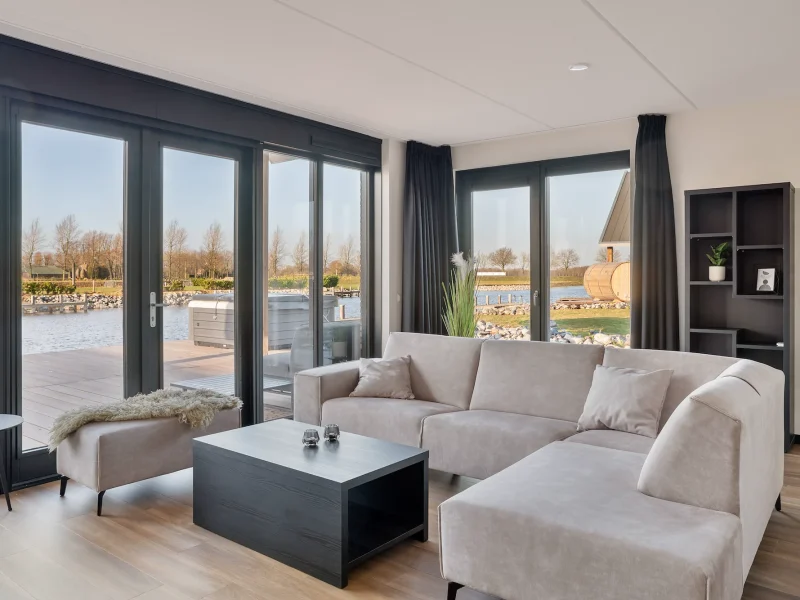 patrij wellness plus in waterpark zwartkruis in noardburgum woonkamer