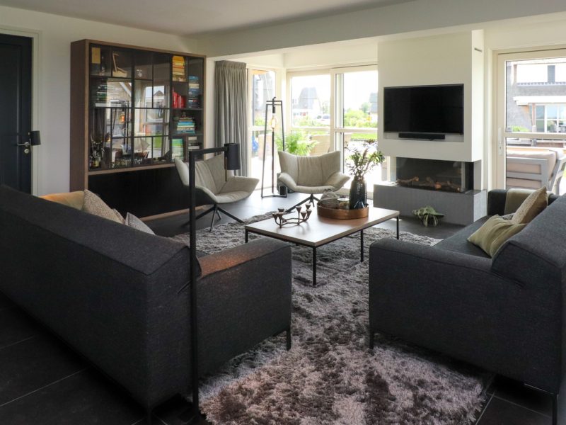 premium xl watervilla in delfstrahuizen op de friese meren villas woonkamer