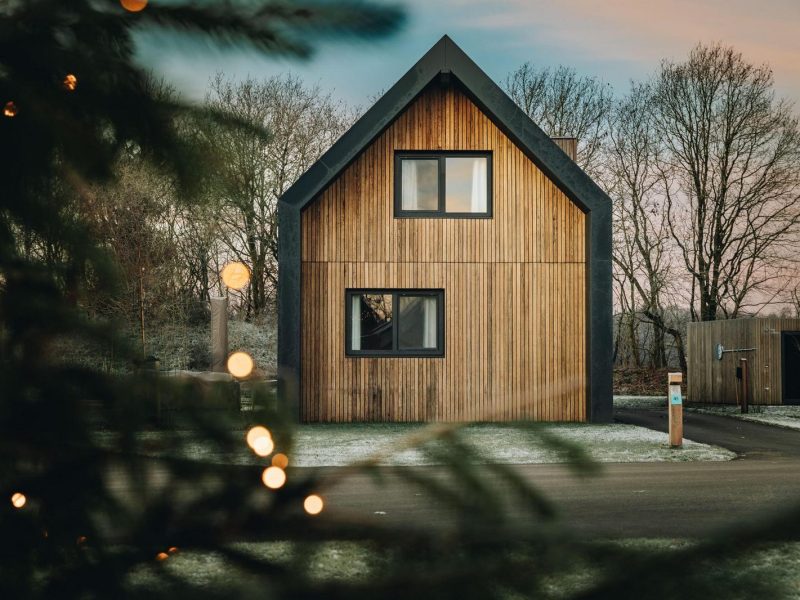 unbrick one met sauna 4 personen in appelscha op vakantiepark brinckerduyn voorkant