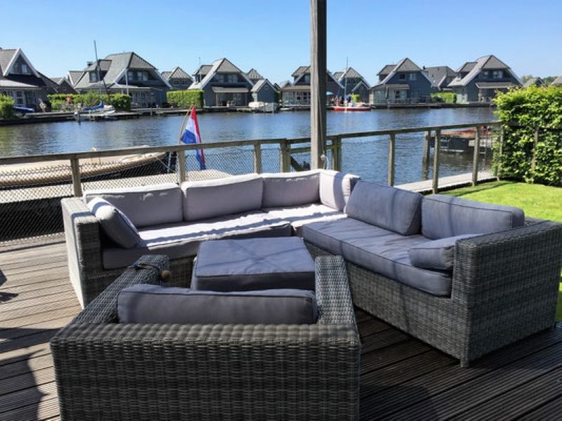villapark sneekermeer in sneek villa 78 buitenlounge