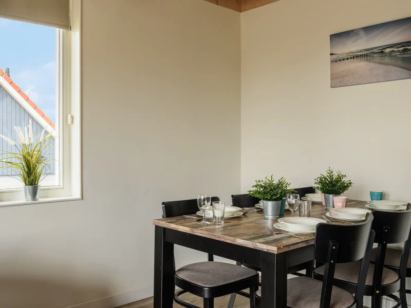 waterpark langelille in langelille strandlodge schelp keukentafel