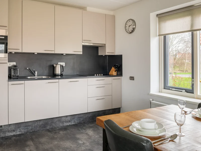 waterpark langelille in langelille watervilla brasem keuken