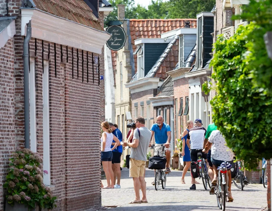 de prachtige omgeving van havenresort ter herne in friesland