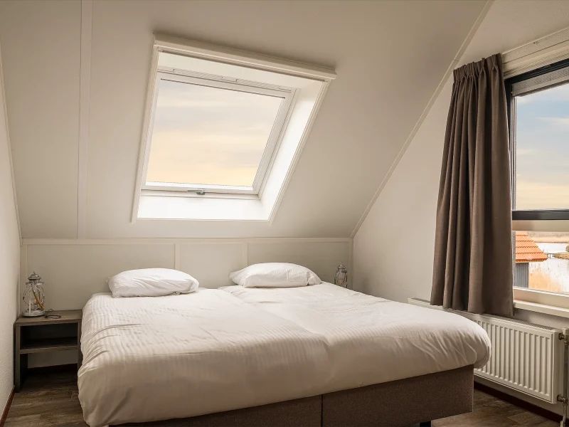 watervilla voorn 4 personen in langelille op waterpark langelille slaapkamer