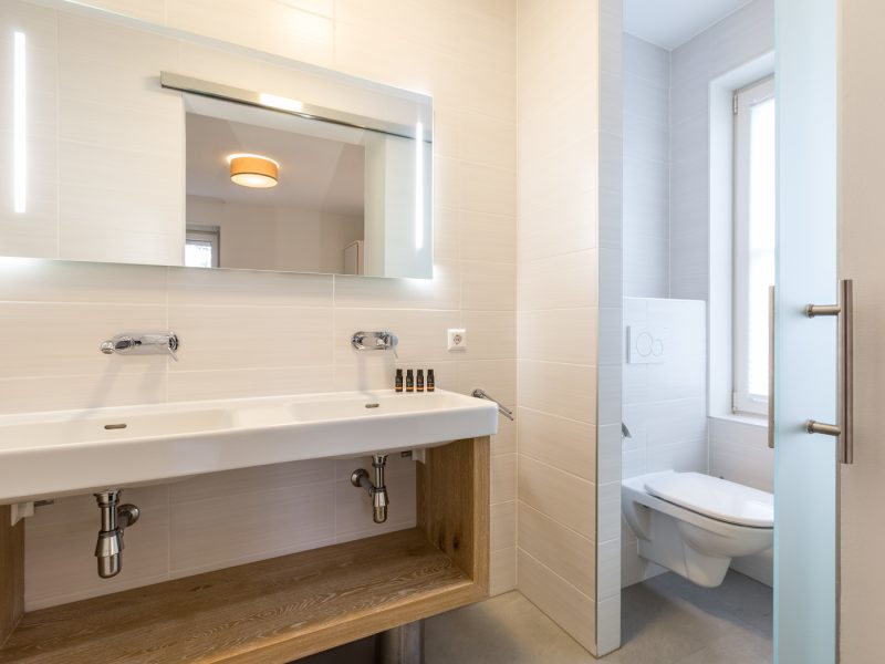 wellness watervilla in delfstrahuizen op de friese meren villas badkamer